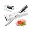 KozyGear KG 18052 Premier Vykošťovací nůž černá / délka čepele 15 cm / 67 vrstvá ocel