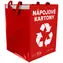 SIXTOL SORT EASY CARTON 36l / Taška na tříděný odpad / 30x30x40cm