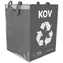 SIXTOL SORT EASY METAL 36l / Taška na tříděný odpad / 30x30x40cm