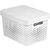Curver Infinity Úložný box s víkem - Perforovaný 17 l bílá / 36 x 27 x 22 cm