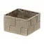 Compactor TEX - košík S Taupe (šedo-béžová) / Úložný organizér do zásuvky / 12 x 12 x 7 cm