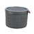 Curver Jute Kulatý box 2 l šedá / 17 x 17 x 13 cm