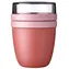 Mepal Lunchpot Ellipse vínová / Svačinový box / 500 & 200 ml / BPA Free