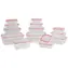 Classbach FHD 4009 Sada dóz na potraviny 14 ks / 2x 2.6l & 4x 1l & 4x 0.4l & 4x 0.240l
