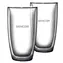 SENCOR SGX 002 Sada 2 sklenic na latte 380ml