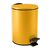 Spirella ADELAR pedálový odpadkový koš 3 L matná šafránově žlutá / ocel