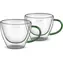 Lamart Vaso Sada sklenic Cappucino 2ks 190ml zelená / sklo