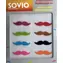 SOVIO SVMM8 Značky na sklenice MyMustage 8ks