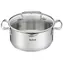Tefal Duetto+ G7194455 Kastrol s poklicí 20 cm / 2.9 l / nerez