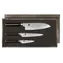 KAI Shun Classic DMS-310 sada 3 nožů / nůž 9cm + univerzální nůž 15cm + Santoku 18cm