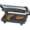 Clatronic MG 3519 / Elektrický kontaktní gril / 700 W / 23 x 14.5 cm / LED kontrolka / nerezové pouzdro / stříbrná