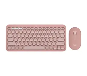 Logitech MK380 Pebble 2 růžová