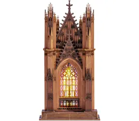 RoboTime 3D dřevěná skládačka Katedrála Twin Tower
