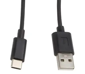 Lanberg USB 2.0 Type-C (M) - USB-A (M) 1 m černá
