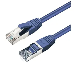 MicroConnect CAT6 S/FTP 0,25 m modrá