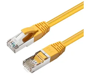 MicroConnect CAT6 S/FTP 0,5 m žlutá