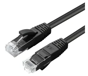 MicroConnect CAT6A U/UTP 20m černá