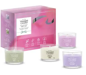 YANKEE CANDLE Dárková sada 4 skleněných votivních svíček 2026
