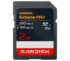 SanDisk Extreme PRO SDXC 2TB