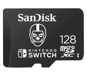 SanDisk Extreme microSDXC 128GB Fortnite Skull Trooper