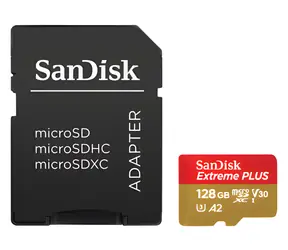 SanDisk Extreme PLUS 128 GB microSDXC