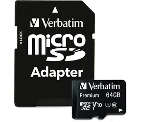 Verbatim Premium MicroSDXC 64 GB
