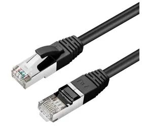 MicroConnect CAT6 S/FTP 1m černá