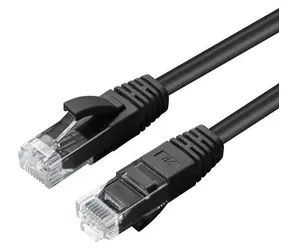 MicroConnect CAT5e U/UTP 1,5m černá