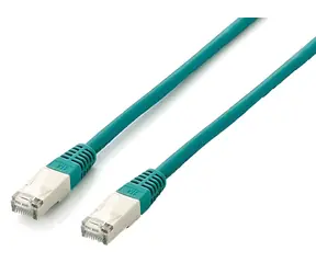 Equip Cat6a S/FTP zelený
