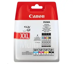 Canon CLI-581XXL BK C M Y