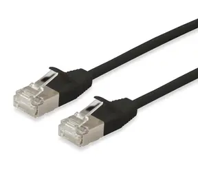 Equip Cat6A SlimFlex černá