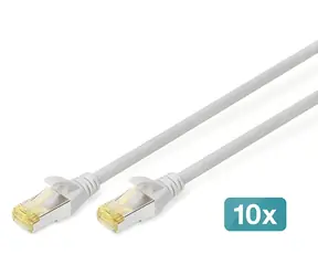 Digitus Cat6a S/FTP 2m šedá
