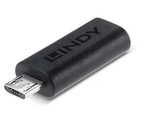 Lindy USB-C - Micro-B černá