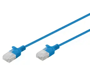 Digitus U-UTP CAT6 Slim 2m modrá