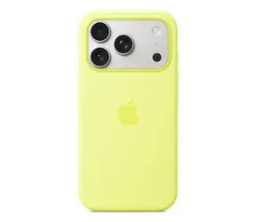 Apple iPhone 17 Pro Silicone Case Neon Yellow