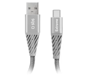 SBS Extreme USB-C/USB-A šedý