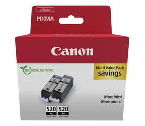 Canon PGI-520BK Twin Pack černá