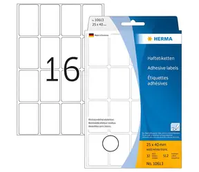 HERMA Univerzální etikety 25x40 mm