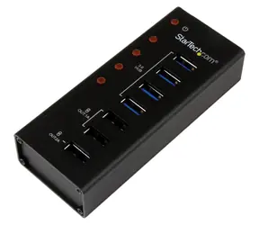 StarTech USB 3.0 Hub 7 portů černá