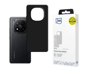 3mk Matt Case Pro pro Xiaomi Redmi Note 14 Pro+ matná černá