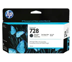 HP 728 matná černá