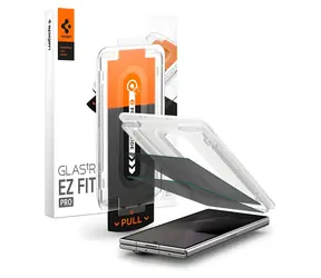 Spigen Glas.tR EZ Fit Pro HD Privacy bílá