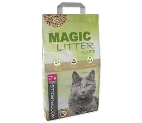 Magic Litter Kočkolit Wooden Rolls 8l