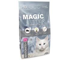 Magic Litter Kočkolit Bentonite Ultra White with Carbon 10l