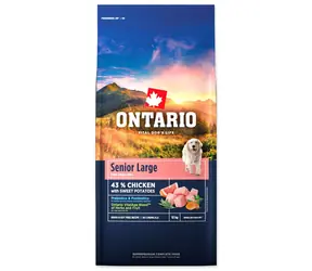 Ontario Senior Large Chicken & Sweet Potatoes 12kg