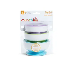 Munchkin - Misky s přísavkami 3ks