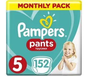 Pampers Pants Monthly Box (152 ks)
