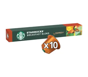 Starbucks Breakfast Blend Nespresso 10 ks
