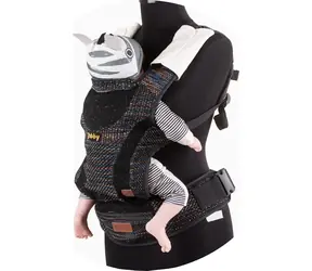 CHIPOLINO Dětské nosítko Bobby Fly Multicolor Black