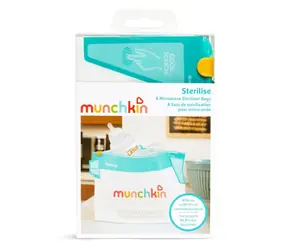Munchkin Uzavíratelné sterlizační sáčky do mikrovlnky 6ks